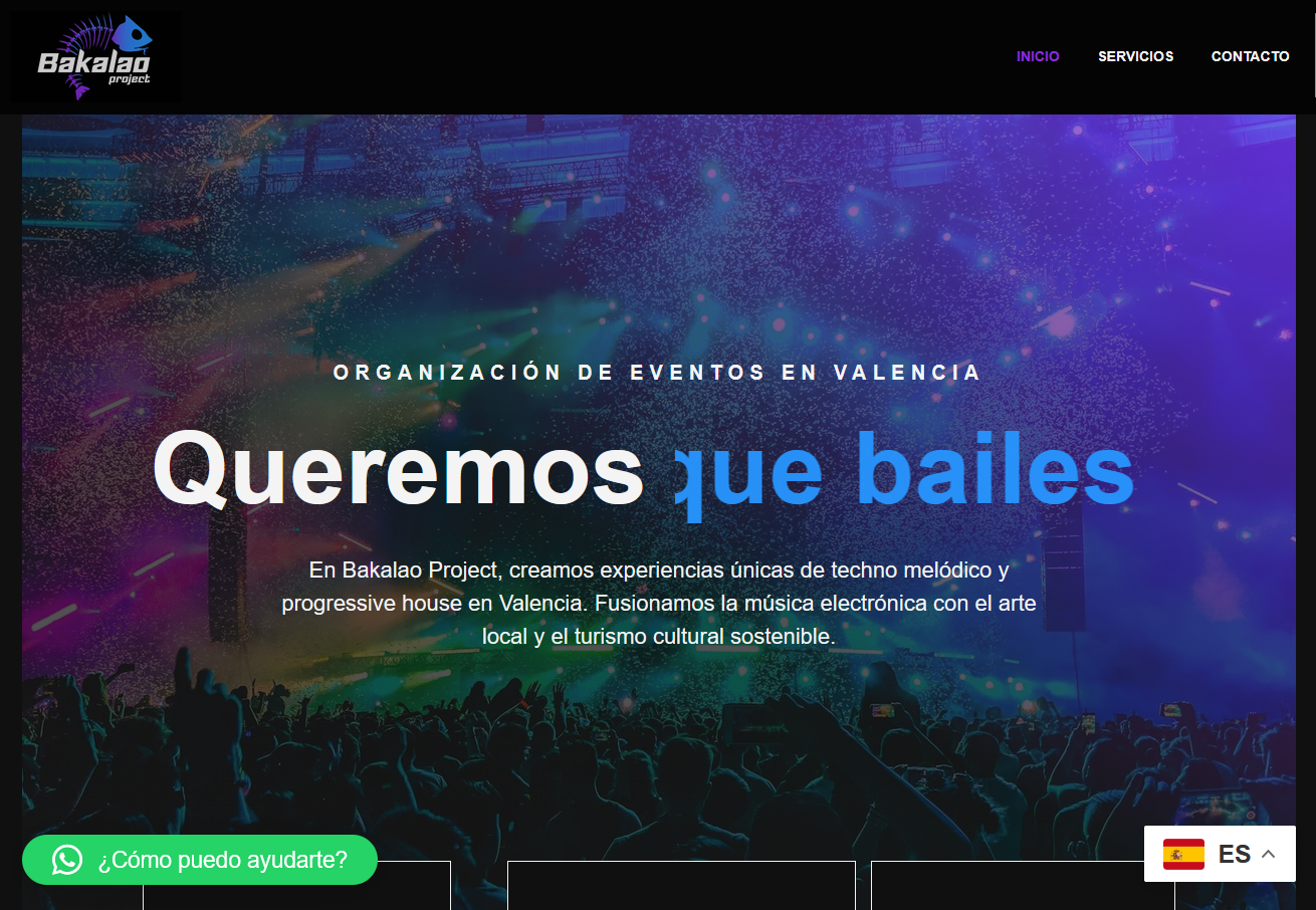 Sitio Web - Project Bakalao